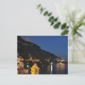Positano bij nacht briefkaart (Staand voorkant)