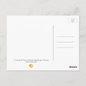 Positano bij nacht briefkaart (Achterkant)