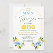 Positano Blue Lemon Onze belangrijkste knijp 1e ve Kaart (Voorkant)