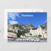 Positano Briefkaart (Voorkant / Achterkant)