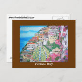 Positano-Briefkaart Briefkaart (Voorkant / Achterkant)