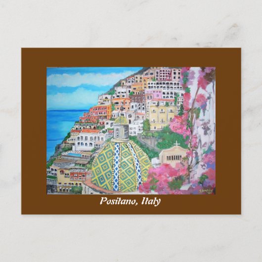 Positano-Briefkaart Briefkaart (Voorkant)