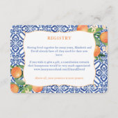 Positano Citrus Register, Informatie, Details Informatiekaartje (Voorkant)