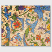 Positano Floral Grande Sangria Cadeaupapier (Vlak)