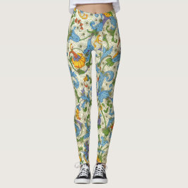 Positano Floral Leggings