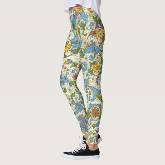 Positano Floral Leggings (Links)