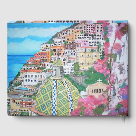 Positano, gastenboek (Achterkant)