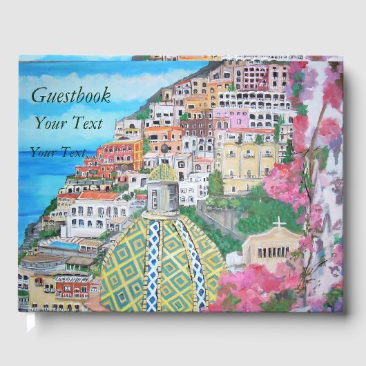 Positano, gastenboek (Voorkant)