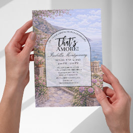 Positano Italian Themed Bridal Shower Kaart