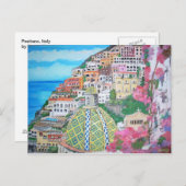 Positano, Italië - Briefkaart (Voorkant / Achterkant)