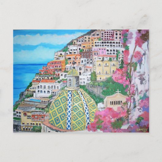 Positano, Italië - Briefkaart (Voorkant)