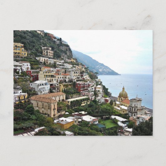 Positano, Italië Briefkaart (Voorkant)