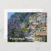 Positano, Italië Briefkaart (Voorkant / Achterkant)