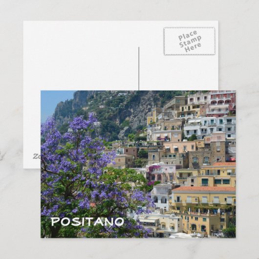 Positano, Italië Briefkaart (Voorkant / Achterkant)