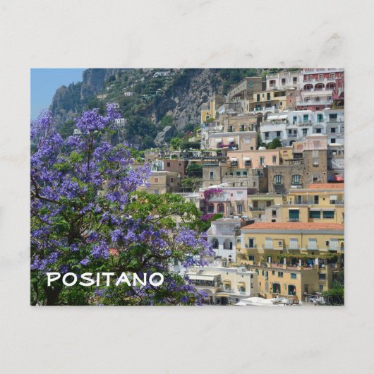 Positano, Italië Briefkaart (Voorkant)