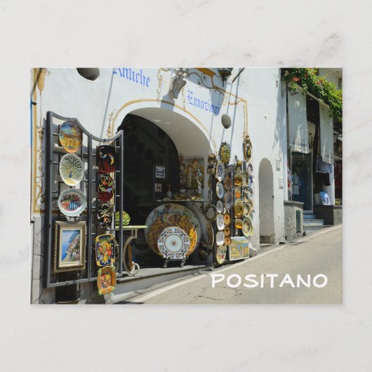 Positano, Italië Briefkaart (Voorkant)