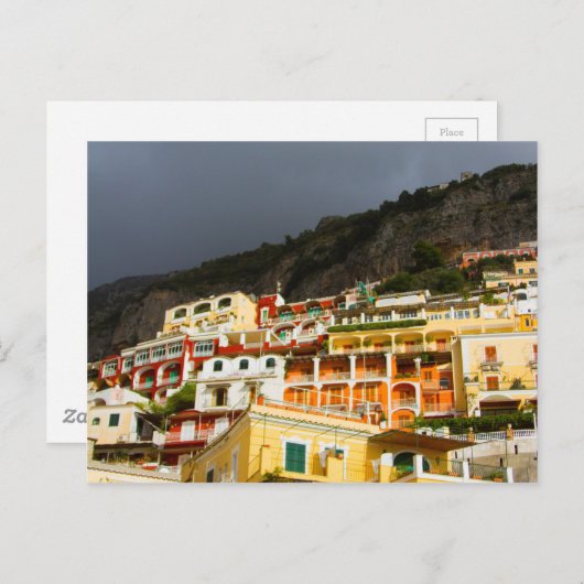 Positano, Italië Briefkaart (Voorkant / Achterkant)