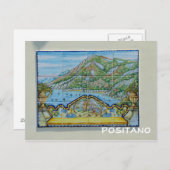 Positano, Italië Briefkaart (Voorkant / Achterkant)
