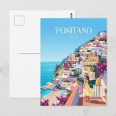 POSITANO ITALIË BRIEFKAART (Voorkant / Achterkant)