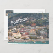 Positano, Italië Briefkaart (Voorkant / Achterkant)