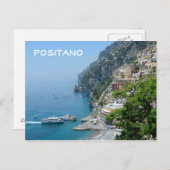 Positano, Italië Briefkaart (Voorkant / Achterkant)