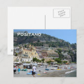 Positano, Italië Briefkaart (Voorkant / Achterkant)