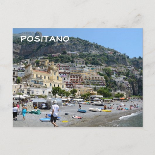 Positano, Italië Briefkaart (Voorkant)