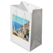 Positano Italië cadeautas (Voorkant Gekanteld)