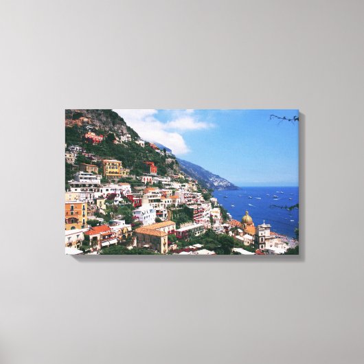 Positano, Italië Canvas Afdruk (Voorkant)