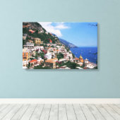 Positano, Italië Canvas Afdruk (Insitu (Houten vloer))