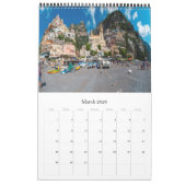 Positano - Italië - Europa - Kalender (Mar 2026)