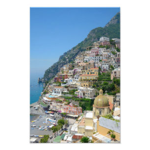 Positano, Italië Foto Afdruk