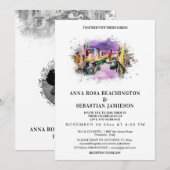 *~* POSITANO Italië FOTO AR20 RSVP bruiloft Kaart (Voorkant / Achterkant)