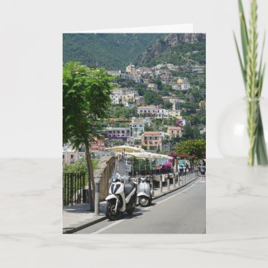 Positano, Italië Kaart (Voorkant)