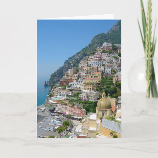 Positano, Italië Kaart (Voorkant)