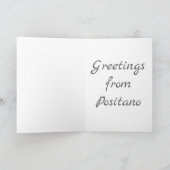 Positano, Italië Kaart (Binnen)