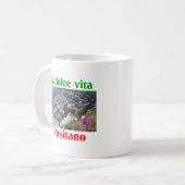 Positano Italië Koffiemok (Voorkant links)