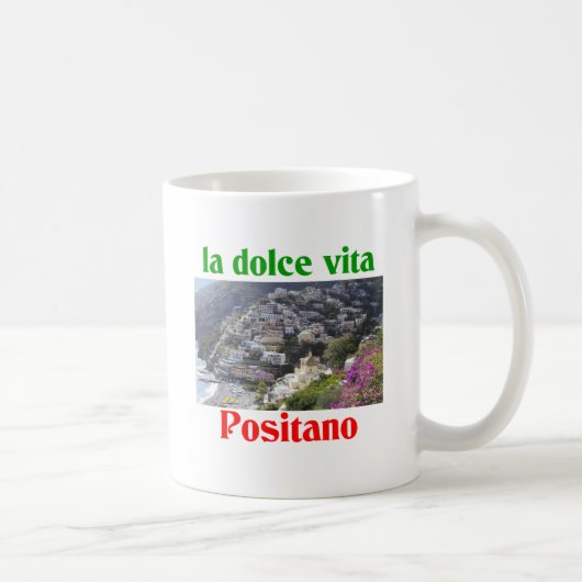 Positano Italië Koffiemok (Rechts)