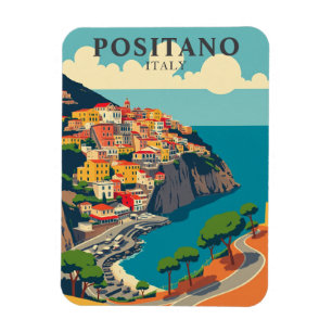  Positano Italië Kustreizen Magneet