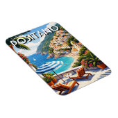 Positano Italië Magneet (Rechterzijde)