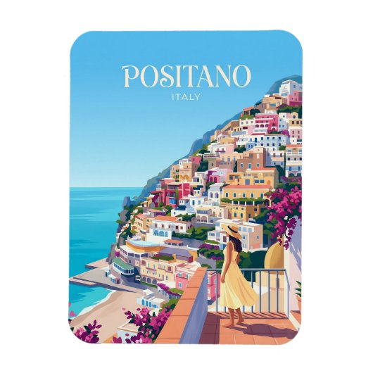 POSITANO ITALIË MAGNEET (Verticaal)