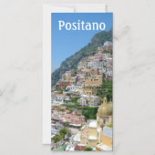 Positano, Italië Magnetische Uitnodiging (Voorkant)