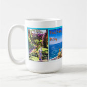 Positano Italië met de Mok van de beroemde Rocks-e (Links)