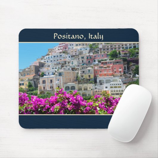 Positano, Italië Muismat (Met muis)