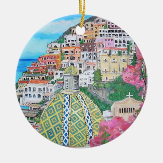 Positano, Italië Ornament (Voorkant)