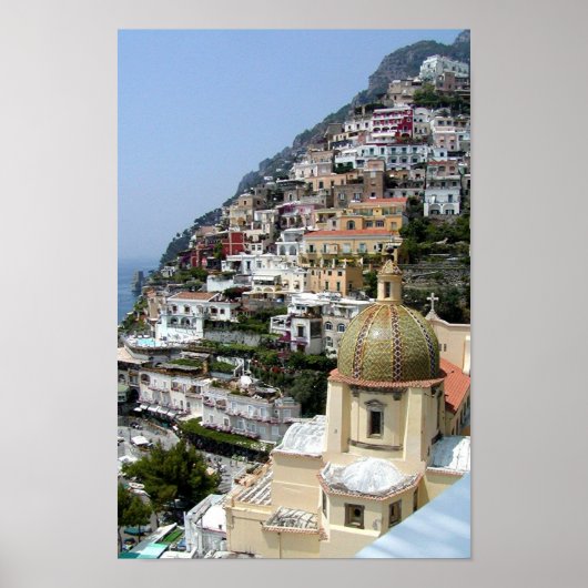 Positano Italië Poster (Voorkant)