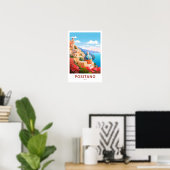 Positano Italië Reisprint Poster (Thuiskantoor)