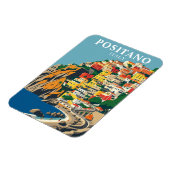  Positano Italië Reissouvenir Magneet (Linkerzijde)