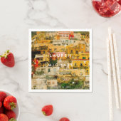 Positano Italië schilderachtig zomerse bruiloftsse Servet (Insitu)