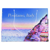 Positano, Italië Sunset Gift Bag Groot Cadeauzakje (Voorkant)